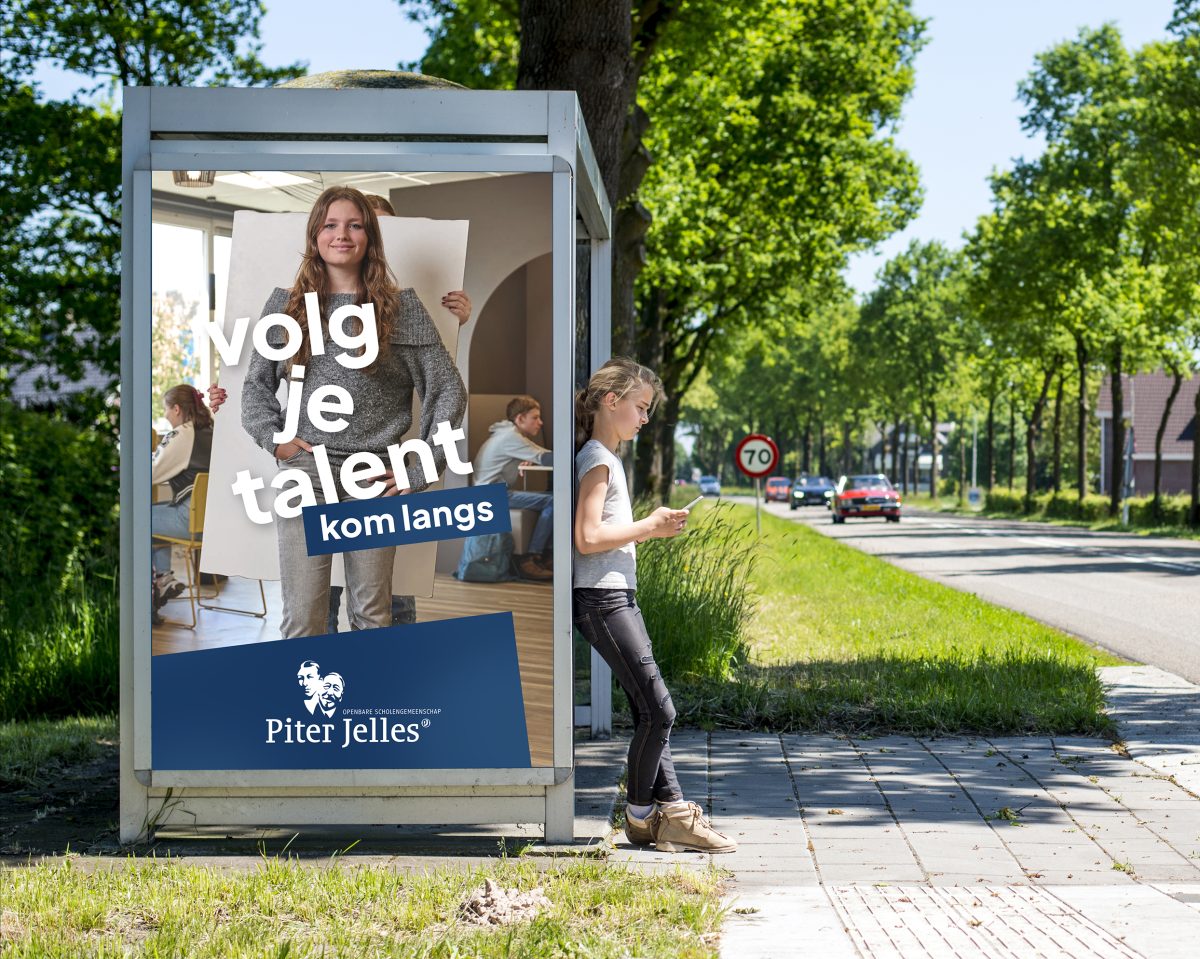 Piter Jelles campagne ‘Volg je talent’